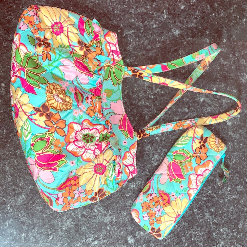Vera Bradley limited edition tropical silk